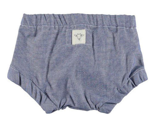 BABY BLOOMERS, LIGHT BLUE CHAMBRAY - Lake Millie