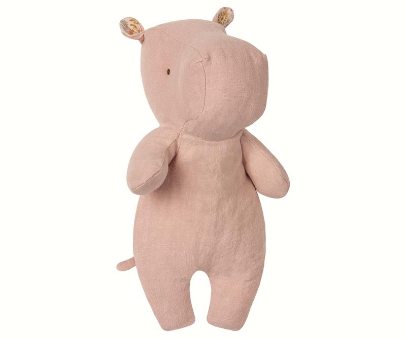 HIPPO (9"), DUSTY ROSE LAKE MILLIE HIPPO (9"), DUSTY ROSE LAKE MILLIE