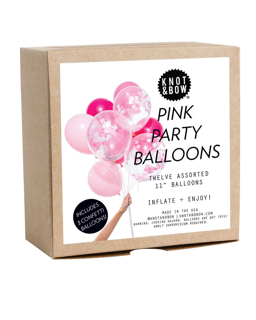 PINK PARTY BALLOONS - Lake Millie