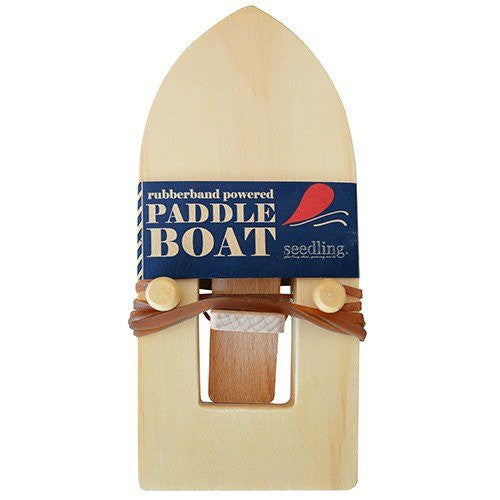 RUBBER BAND POWERED PADDLE BOAT - Lake Millie